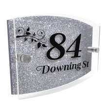 Load image into Gallery viewer, Personalised house numbers plaques house signs door number plaques for wall
