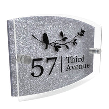 Load image into Gallery viewer, Personalised house numbers plaques house signs door number plaques for wall
