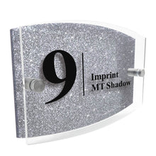 Load image into Gallery viewer, Personalised house numbers plaques house signs door number plaques for wall
