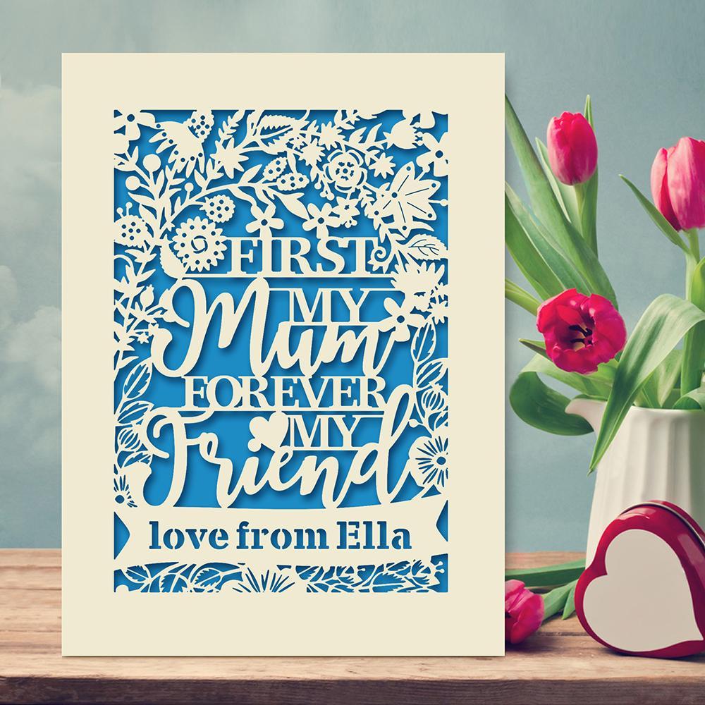 Personalised Mothers Day Card - EDSG