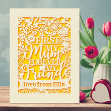 Load image into Gallery viewer, Personalised Mothers Day Card - EDSG
