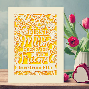 Personalised Mothers Day Card - EDSG