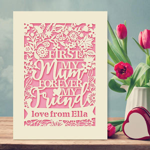 Personalised Mothers Day Card - EDSG