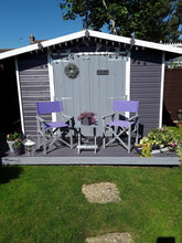 Load image into Gallery viewer, EDSG Slate Garden Sign Personalised Plaques for Garden/Shed/Yard Outdoor
