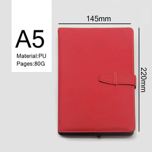 Personalised Leather Notebook A5 - EDSG
