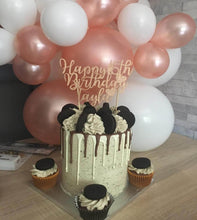 Load image into Gallery viewer, Personalised Birthday Cake Topper Any Text
