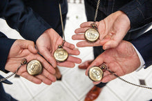 Load image into Gallery viewer, Personalised Engraved Usher Groomsmen Pocket Watch - EDSG
