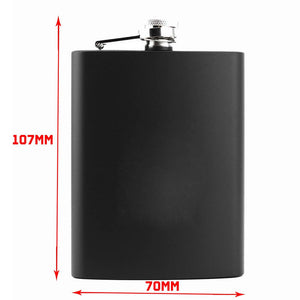 Personalised Hip Flask - Wedding gift your text - EDSG