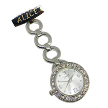 Load image into Gallery viewer, Personalised Engraved Nurse Fob Watch for Women
