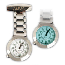 Load image into Gallery viewer, Personalised Engraved Nurse Fob Watch for Women
