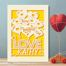 Load image into Gallery viewer, Personalised Valentine&#39;s Day Card - EDSG
