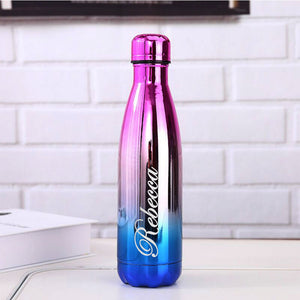 Personalised Insulated Water Bottle Vacuum Flask - EDSG