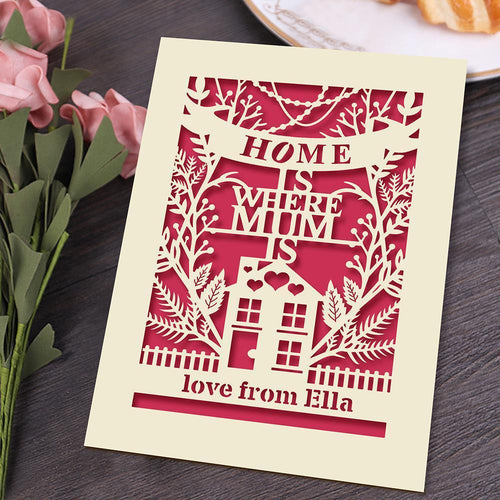 Personalised Mothers Day Card - EDSG