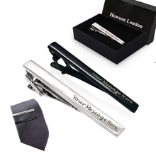 Load image into Gallery viewer, Personalised Tie Pin Mens Gifts - EDSG
