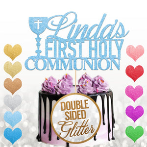 Personalised First Holy Communion Cake Topper - EDSG