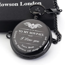 Load image into Gallery viewer, Personalised Engraved Pocket Watch Thankyou Gift - EDSG

