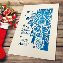 Load image into Gallery viewer, Personalised Merry Christmas Cards - EDSG
