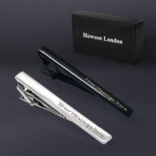 Load image into Gallery viewer, Personalised Tie Pin Mens Gifts - EDSG
