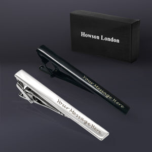 Personalised Tie Pin Mens Gifts - EDSG
