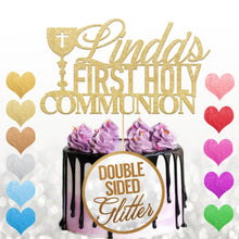 Load image into Gallery viewer, Personalised First Holy Communion Cake Topper - EDSG
