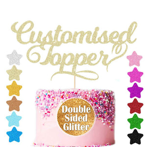 Personalised Birthday Cake Topper - EDSG