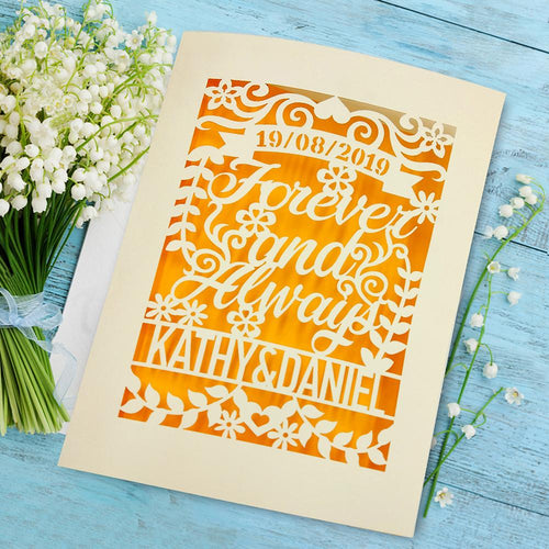 Personalised Wedding Card - EDSG