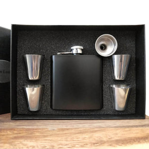 Personalised Hip Flask - Father Of The Groom Wedding Gifts - EDSG