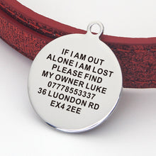 Load image into Gallery viewer, Personalised Engraved Cat Puppy Tag - EDSG
