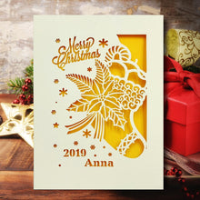 Load image into Gallery viewer, Personalised Merry Christmas Cards - EDSG
