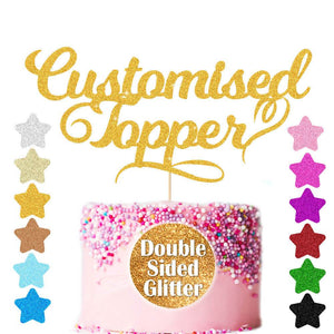 Personalised Birthday Cake Topper - EDSG