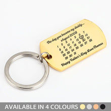 Load image into Gallery viewer, Personalised Army Keyring Fathers Day Gift - EDSG

