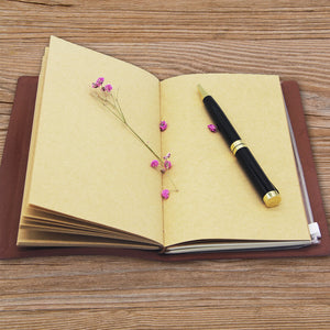 Personalised Leather Notebook A5 - EDSG