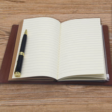 Load image into Gallery viewer, Personalised Leather Notebook A5 - EDSG
