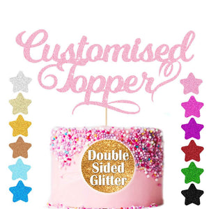 Personalised Birthday Cake Topper - EDSG