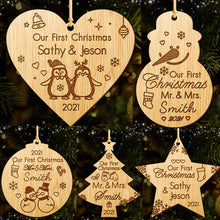 Load image into Gallery viewer, First Xmas Decoration for New Couple - EDSG
