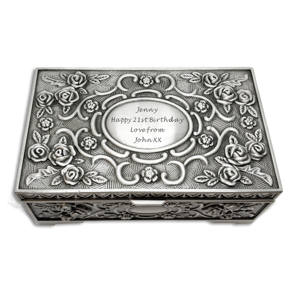 Personalised Jewellery Box Mothers Day Gift - EDSG