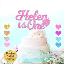 Load image into Gallery viewer, Personalised 1st Birthday Cake Topper - EDSG

