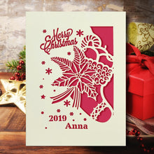 Load image into Gallery viewer, Personalised Merry Christmas Cards - EDSG
