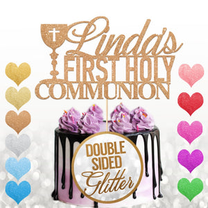 Personalised First Holy Communion Cake Topper - EDSG