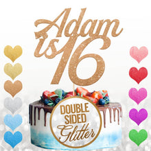 Load image into Gallery viewer, Personalised 16th Birthday Cake Topper Any Name Age - EDSG
