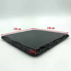 Personalised Engraved Square Slate Coasters Wedding Gift - EDSG