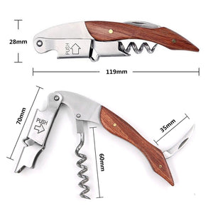Personalised Corkscrew | Engraved Professional Wine Opener with Holster