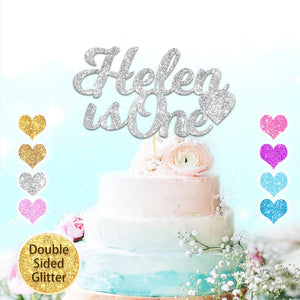 Personalised 1st Birthday Cake Topper - EDSG