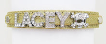 Load image into Gallery viewer, Personalised Bling Dog Cat Collars with Name UK - EDSG
